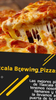 Tlaxcala Brewing Pizzas food