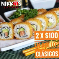 Nikko's Sushi House food