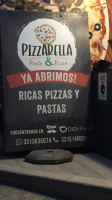 Pizzarella menu