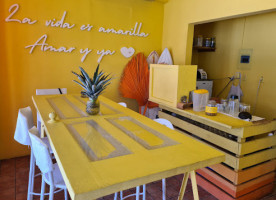 Yellow Tropical Brunch inside