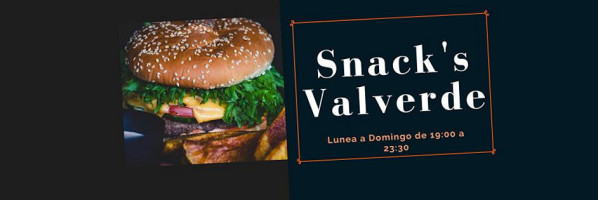 Snack Valverde food