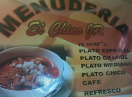 Menuderia El Chino food