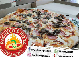 Pacheco's Pizzas food