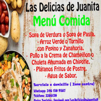 Las Delicias De Juanita food