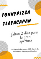 Tonny Pizza Tlayacapan food