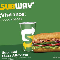 Subway Plaza Altavista food