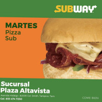 Subway Plaza Altavista food