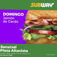 Subway Plaza Altavista food