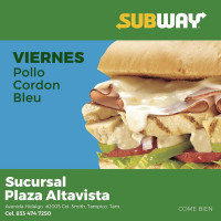 Subway Plaza Altavista food