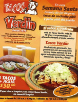 Tacos Verdin Centro. food