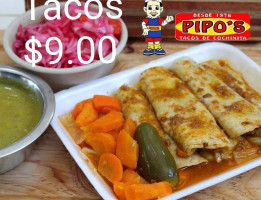 Tacos Pipos food