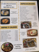 El Buen Sazón De Nora menu