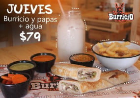 Burricio Burritos food