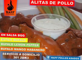 Raff Pollos Asados food