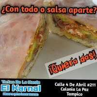 Tortas De La Barda El Karnal food