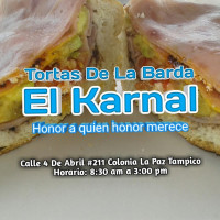 Tortas De La Barda El Karnal food