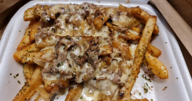 Angus Cheese Steak food