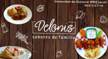 Delonis Café food