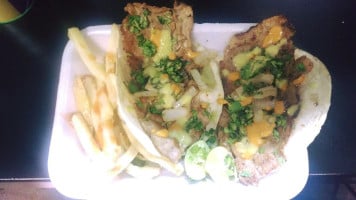 Tacos Bistec House food