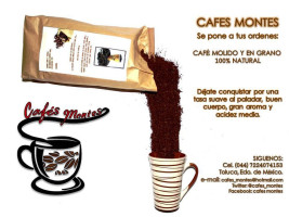 Cafes Montes food