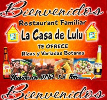 La Casa De Lulú food