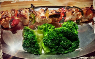 Brochetas Grill food