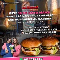 Las Burguers Al Carbón food