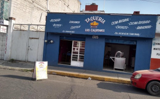 Taqueria Los Calentanos outside