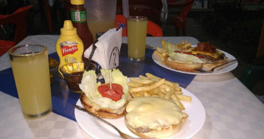 Burger Hause food