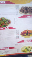 Taqueria El Gran Pastor menu