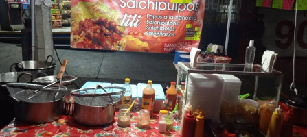 Salchipulpos Y Papas Lili food