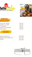 Tortas Lucho menu