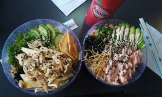 Hamachi Sushi Bowls food