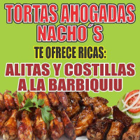 Tortas Nacho's food