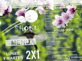 Shoku Sushi Saltillo400 food