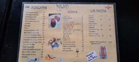 Villa Biker menu