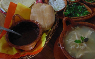 Las Cazuelas (caldos De Gallina) food