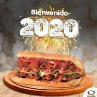 Quiznos Galerias food