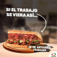 Quiznos Galerias food