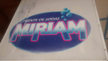 Fuente De Sodas Miriam menu