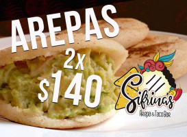 Sifrina’s Arepa Tacobar food