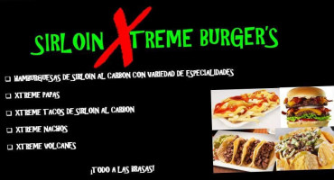 Sirloin Xtreme Burger's food