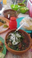 Tacos De Cabeza Y Birria food