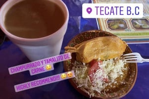 Tamales Y Antojitos Tecate food