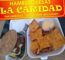 Hamburguesas La Caridad-fuentes Del Valle food