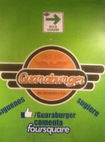 Guaraburger. Grill Burgers,wings Salad food