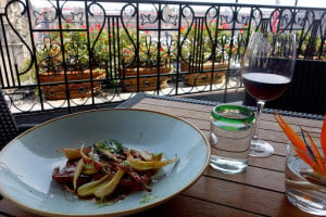 El Balcon del Zocalo food