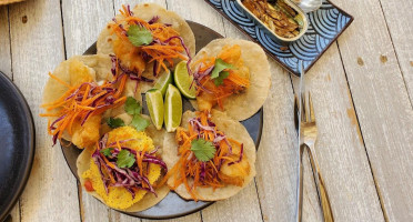 Crazy Fish Tacos food