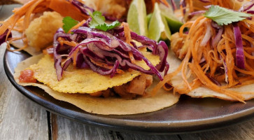 Crazy Fish Tacos food