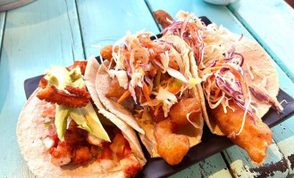 Crazy Fish Tacos food